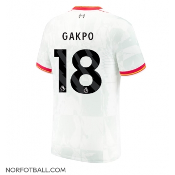 Billige Fotballdrakt Liverpool Cody Gakpo #18 Replika Tredjedrakt 2024-25 Kortermet
